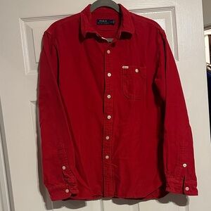 Ralph Lauren Vibrant Red Polo Shirt